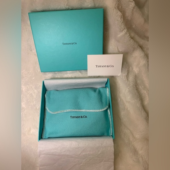 Tiffany & Co- Tiffany Blue Patent Leather Coin Purse 4 Piece Set RARE NWT - Picture 4 of 12